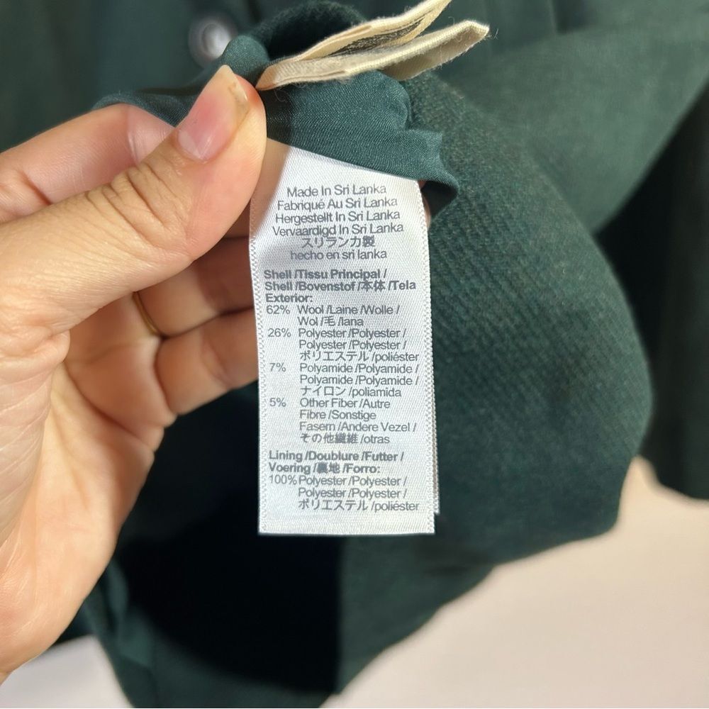 NWOT Madewell Brushed Wool Oversized
Dorset Blazer Coat Jacket women’s 2X - Picture 8 of 9